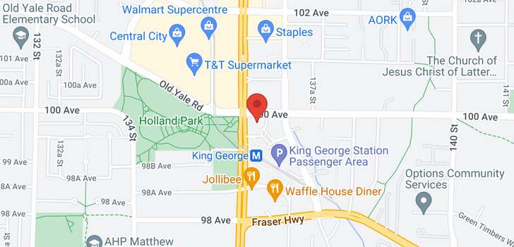 map of 2908 13618 100 AVENUE